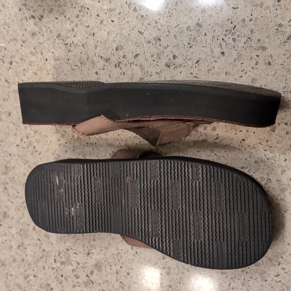 Rainbow Riviera Platform Flip Flops Size 8 - Picture 2 of 4